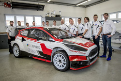 Timur Timerzyanov and Janis Baumanis with the team