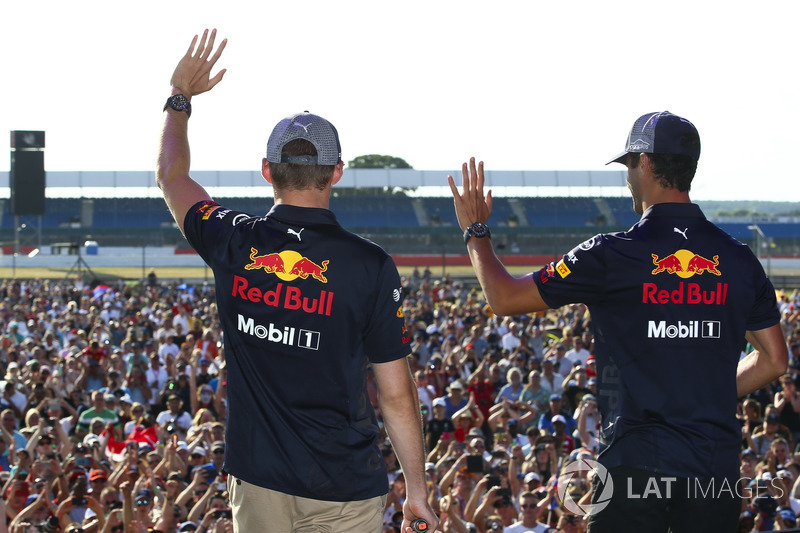 Max Verstappen y Daniel Ricciardo, Red Bull Racing