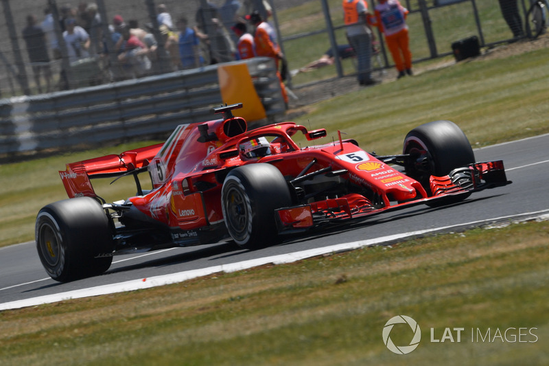 2. Sebastian Vettel, Ferrari SF71H
