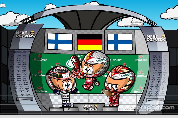El GP de Brasil de F1 según los MiniDrivers