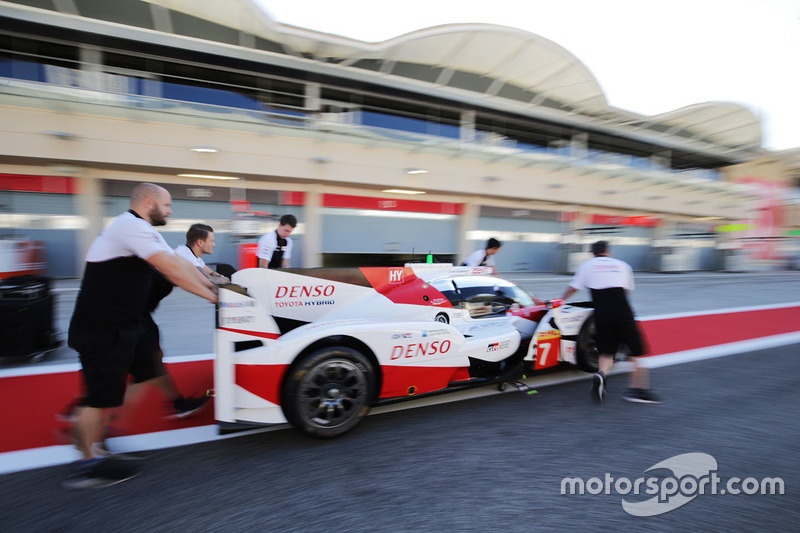 #7 Toyota Gazoo Racing Toyota TS050-Hybrid: Mike Conway, Kamui Kobayashi, Jose Maria Lopez
