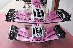 Носовой обтекатель и переднее антикрыло Sahara Force India F1 VJM11