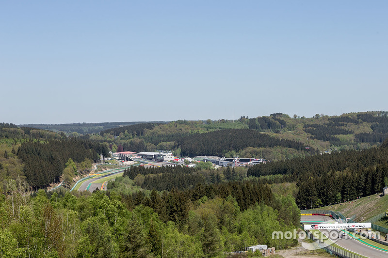 Spa-Francorchamps track overview
