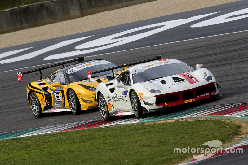 #1 Octane 126 Ferrari 488: Bjorn Grossmann