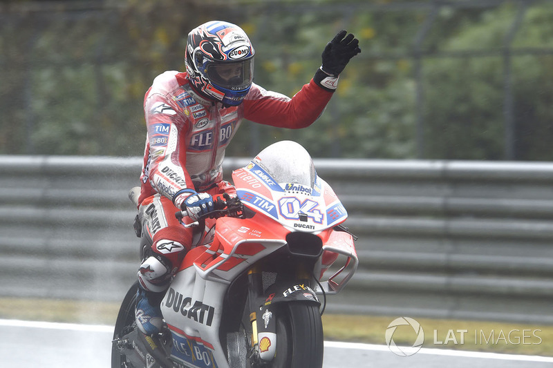 Le vainqueur Andrea Dovizioso, Ducati Team