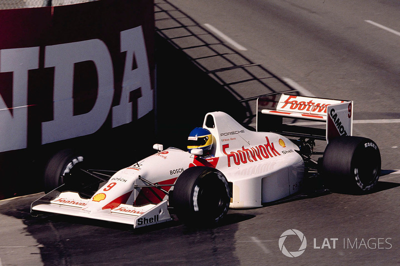 Footwork A11C, con motor Porsche (1991)