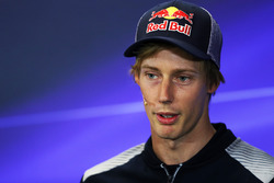 Brendon Hartley, Scuderia Toro Rosso in the Press Conference