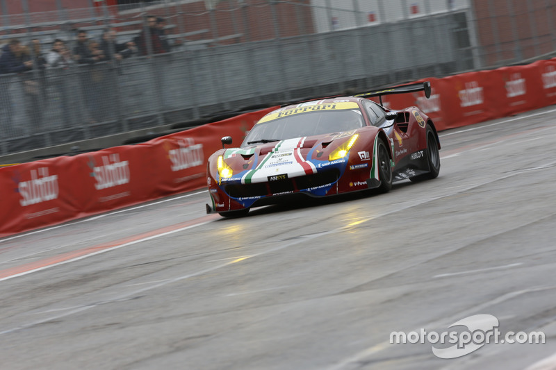 AF Corse, Ferrari 488 GTE: Davide Rigon, Alessandro Pierguidi, Migule Molina, Giancarlo Fisichella
