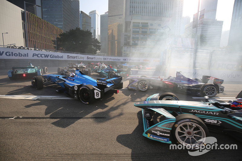 Start ePrix Hong Kong 2017