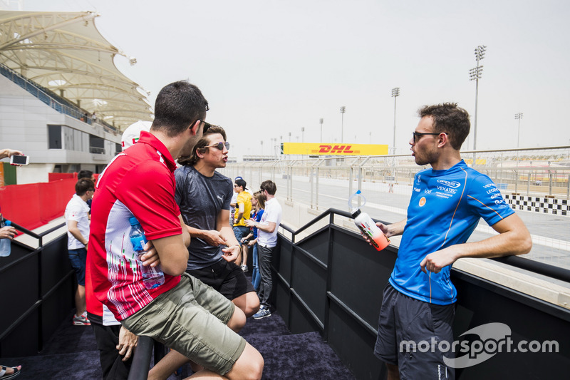 Antonio Fuoco, Charouz Racing System, Roberto Merhi, MP Motorsport, Luca Ghiotto, Campos Vexatec Racing