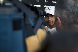 Lewis Hamilton, Mercedes-AMG F1 talks with the media
