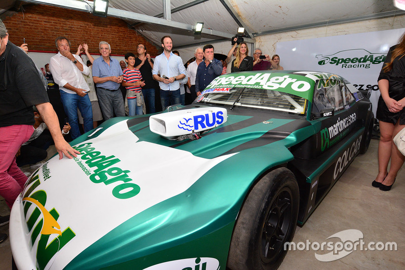 Presentación del Chevrolet de Agustín Canapino