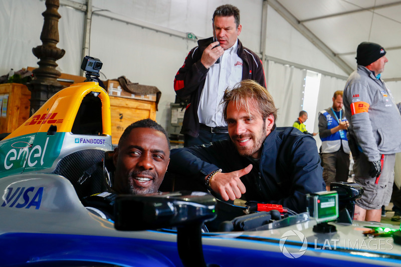 Jean-Eric Vergne, Techeetah, Idris Elba