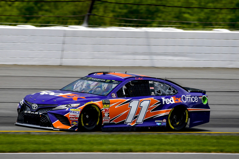 10. Denny Hamlin, Joe Gibbs Racing, Toyota Camry FedEx Office