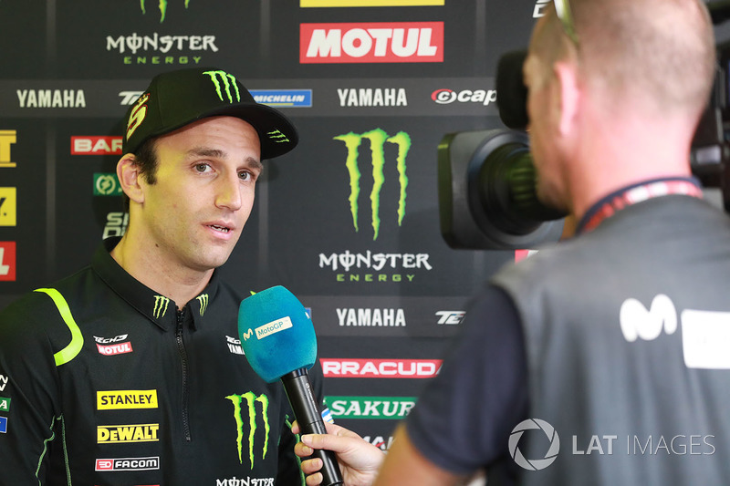 Johann Zarco, Monster Yamaha Tech 3 with media