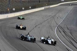 Ed Carpenter, Ed Carpenter Racing Chevrolet, Graham Rahal, Rahal Letterman Lanigan Racing Honda