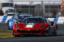 #64 Scuderia Corsa Ferrari 488 GT3, GTD: Bill Sweedler, Townsend Bell, Frankie Montecalvo, Sam Bird