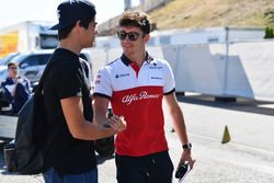 Charles Leclerc, Sauber y Lance Stroll, Williams