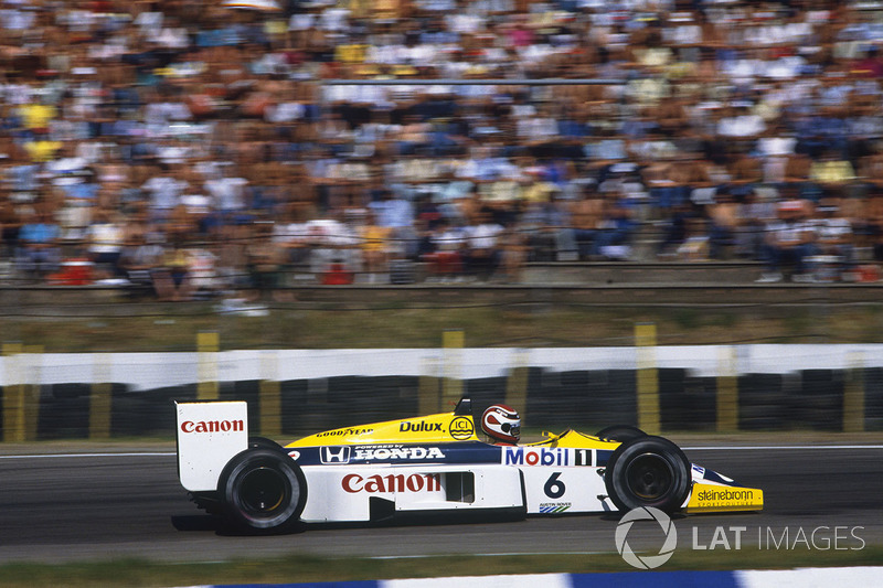 Nelson Piquet. Williams FW11 Honda