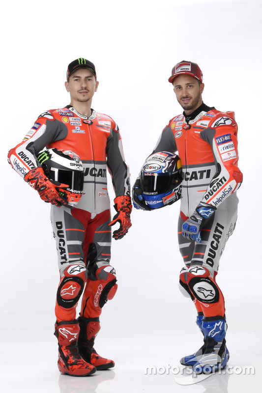 Jorge Lorenzo y Andrea Dovizioso, Ducati Team