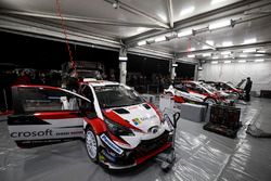 Le parc d'assistance Toyota Gazoo Racing