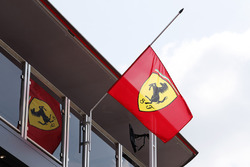 Ferrari flags at half mast in honour of Sergio Marchionne