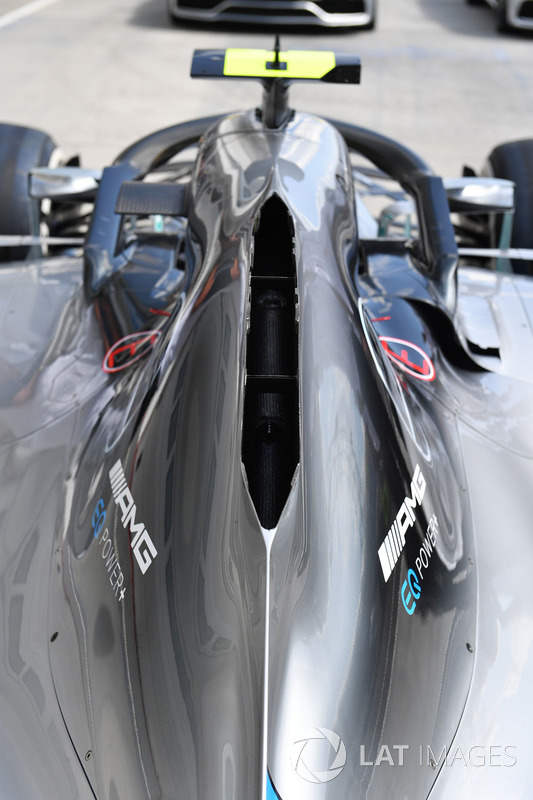 Mercedes-AMG F1 W09, motorborítás