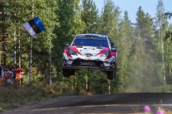 Ott Tanak, Martin Järveoja, Toyota Yaris WRC, Toyota Gazoo Racing