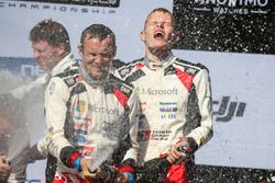 Winners Ott Tanak, Martin Järveoja, Toyota Yaris WRC, Toyota Gazoo Racing