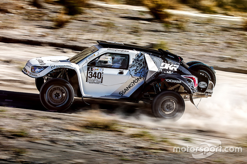 Óscar Fuertes, Diego Vallejo, SsangYong Tivoli DKR