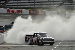 Race winner Noah Gragson, Kyle Busch Motorsports Toyota