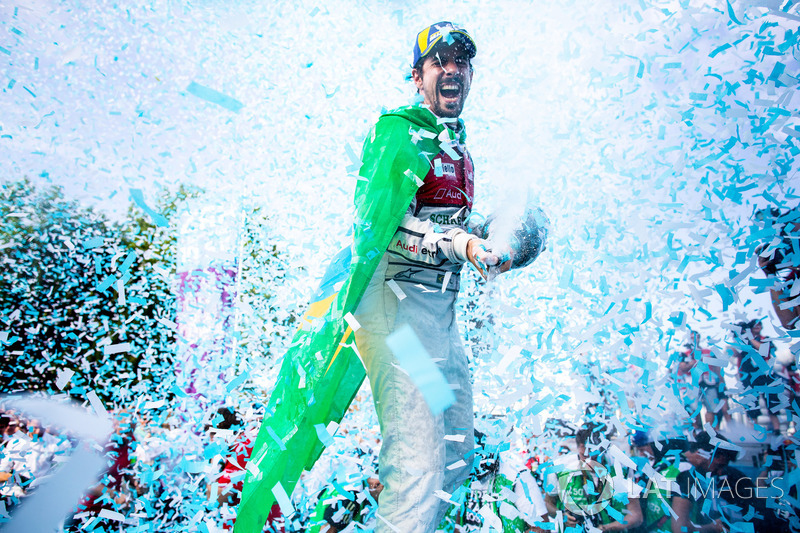 Lucas di Grassi, Audi Sport ABT Schaeffler, gana el ePrix de Zurich