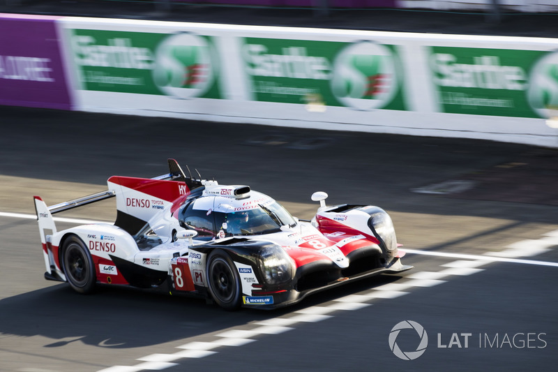 #8 Toyota Gazoo Racing Toyota TS050: Sébastien Buemi, Kazuki Nakajima, Fernando Alonso