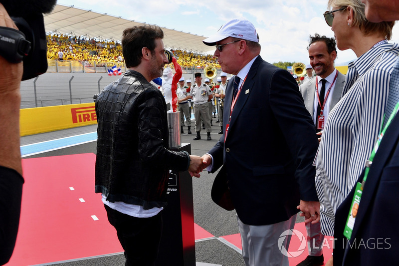 HSH Prince Albert of Monaco, Princess Charlene of Monaco, Charlene Wittstock, on the grid