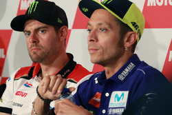 Conférence de presse, Cal Crutchlow, Team LCR Honda, Valentino Rossi, Yamaha Factory Racing