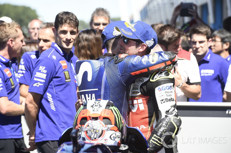 Maverick Viñales, Yamaha Factory Racing, Cal Crutchlow, Team LCR Honda