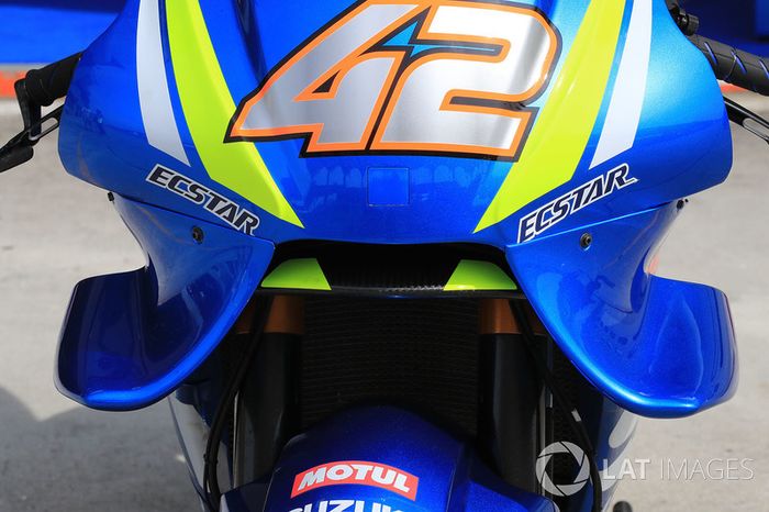 Alex Rins, Team Suzuki MotoGP, alerones