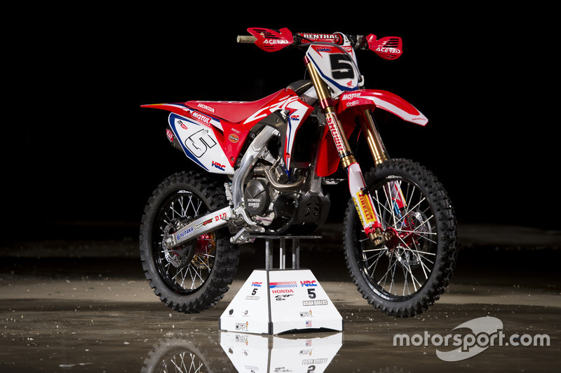 Bike of Brian Bogers, Team HRC