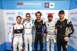 Sam Bird, DS Virgin Racing, Sébastien Buemi, Renault e.Dams, Jean-Eric Vergne, Techeetah, Lucas di Grassi, Audi Sport ABT Schaeffler, Andre Lotterer, Techeetah