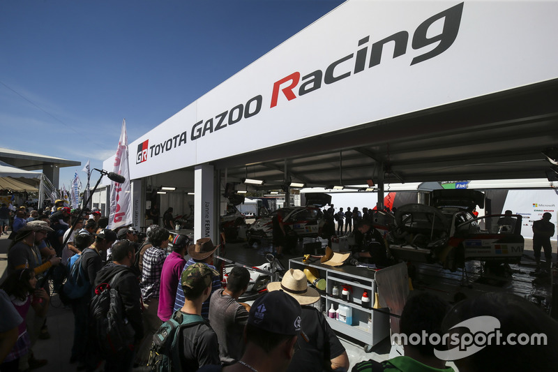 Team area Toyota Gazoo Racing