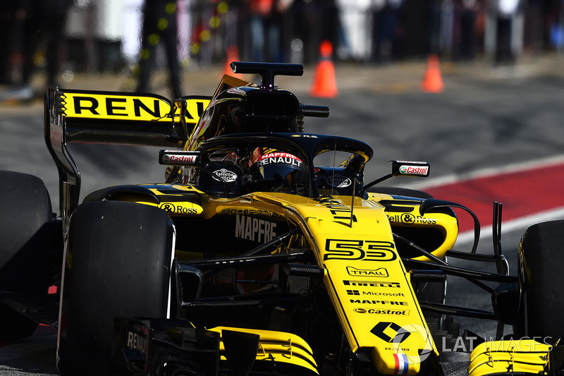 Карлос Сайнс, Renault Sport F1 Team RS18