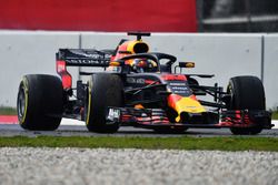 Max Verstappen, Red Bull Racing RB14, testacoda