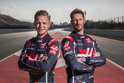 Kevin Magnussen, Haas F1 Team, Romain Grosjean, Haas F1 Team