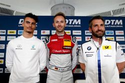 Conferenza stampa con Pascal Wehrlein, Mercedes-AMG Team HWA, René Rast, Audi Sport Team Rosberg, Timo Glock, BMW Team RMG