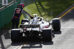 Сход: Ромен Грожан, Haas F1 Team VF-18
