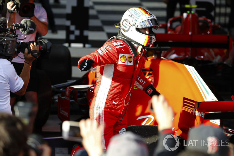 Победитель Себастьян Феттель, Ferrari