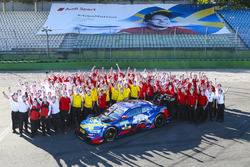 Mattias Ekström, Audi Sport Team Abt Sportsline with the team