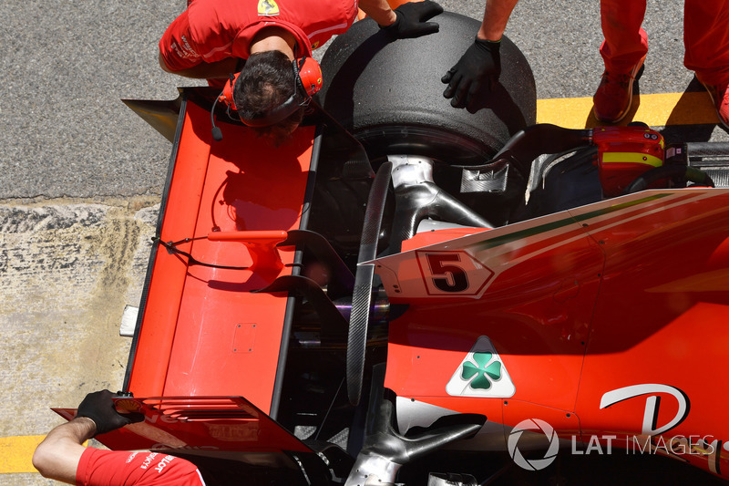 Technikai képcsomag Barcelonából - F1 2018 - kedd