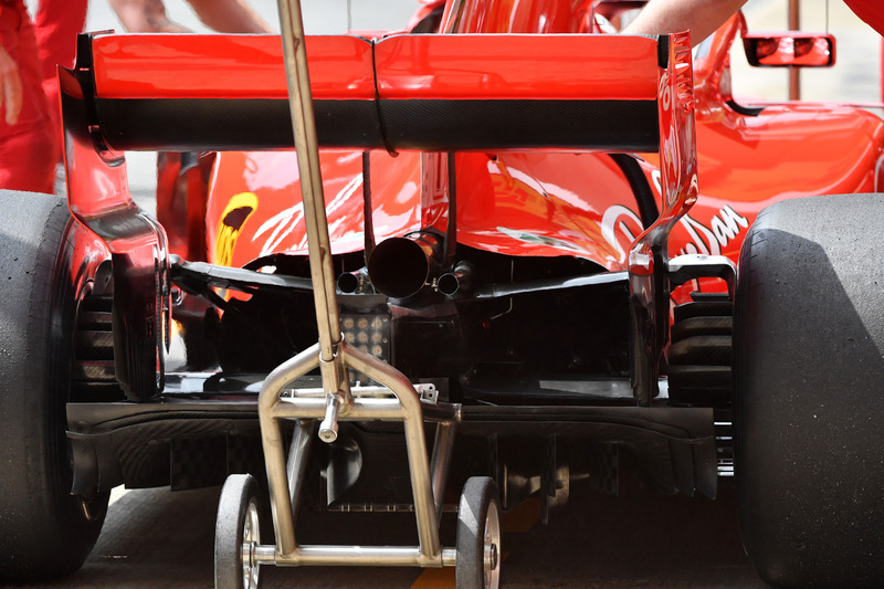 Ferrari SF71H rear detail