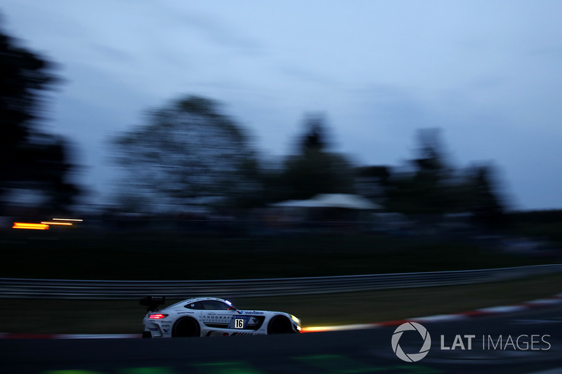 #16 Landgraf Motorsport Mercedes-AMG GT3: Kenneth Heyer, Sebastian Asch, Edward Sandström, Tristan Vautier